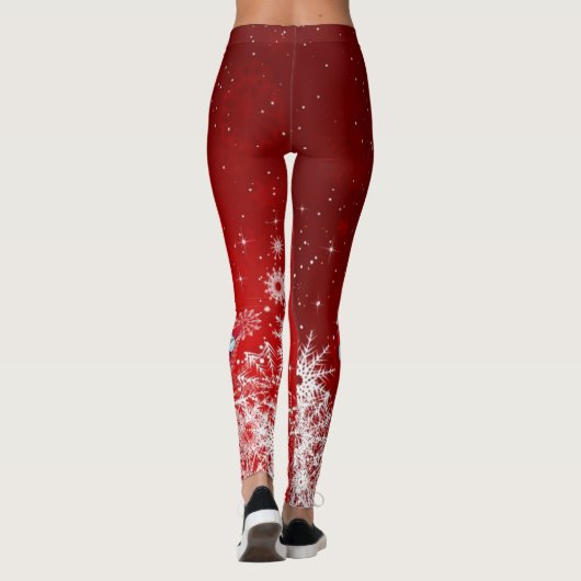 Sankt-Rot-Leggings Leggings (Rückseite)