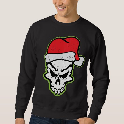 Sankt-Schädel-Feiertags-Sweatshirt Sweatshirt (Vorderseite)