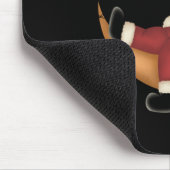 Sankt schlafend auf Mond Mousepad (Ecke)