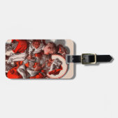 Sankt Schoss Gepäckanhänger (Vorderseite horizontal)