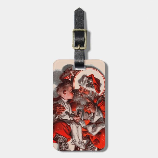 Sankt Schoss Gepäckanhänger (Vorderseite vertikal)