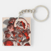 Sankt Schoss Schlüsselanhänger (Rückseite)