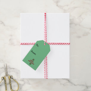 Sankt-Schwein-Geschenk-Umbau Geschenkanhänger