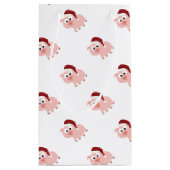 Sankt-Schwein Kleine Geschenktüte (Rückseite)