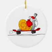 Sankt Skateboard Keramikornament (Hinten)