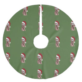 Sankt-Speck Polyester Weihnachtsbaumdecke