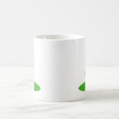 Sankt spielt Golf Kaffeetasse (Mittel)