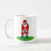 Sankt spielt Golf Kaffeetasse (Links)
