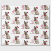 Sankt-Steinhaufen-Terrier-Packpapier Geschenkpapier (Flach)