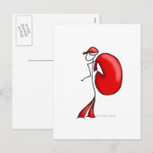 Sankt-Stock-Zahl Feiertagspostkarte (Vorne/Hinten)