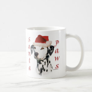 Sankt-Tatzen des Dalmatiner-(Schwarzes) Kaffeetasse