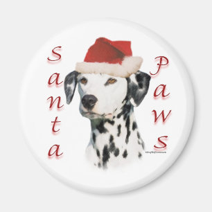 Sankt-Tatzen des Dalmatiner-(Schwarzes) Magnet