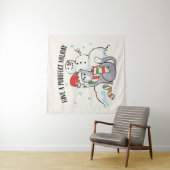 Sankt-Tatzen | haben einen Purrfect Feiertag Wandteppich (Beispiel)