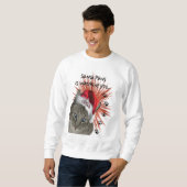 Sankt-Tatzen Sweatshirt (Vorne ganz)