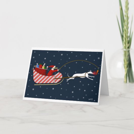 Sankt-Tatzen und Roo-Dy Feiertagskarte (Vorderseite)