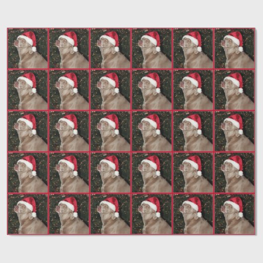 Sankt-Tatzen - Weimaraner Art - Packpapier (Flach)