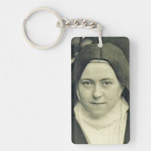 Sankt Therese vom Kind Jesus und vom Heiligen Antl Schlüsselanhänger