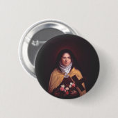 Sankt Therese von Lisieux Button (Vorne & Hinten)