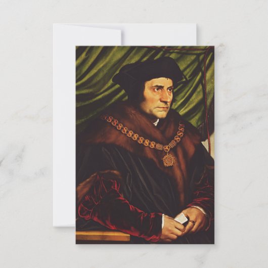 Sankt Thomas Morus Dankeskarte (Vorderseite)