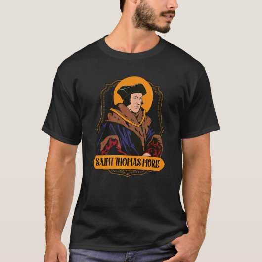 Sankt Thomas Sir More Utopia Katholisch St T-Shirt (Vorderseite)
