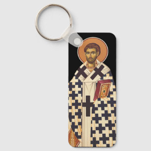 Sankt Timotheus, der erste christliche Bischof von Schlüsselanhänger