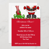 Sankt- u. Elf-Feiertags-Party Einladung (Vorne/Hinten)