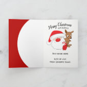 Sankt u. Känguru Feiertagskarte (Innenseite)