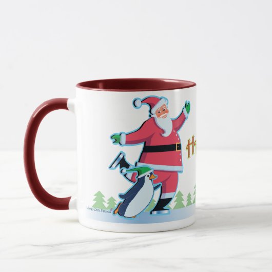 Sankt- u. Penguin-Tasse Tasse (Links)