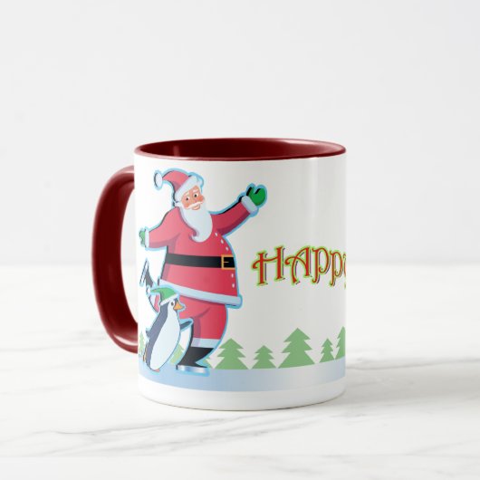 Sankt- u. Penguin-Tasse Tasse (Vorderseite Links)
