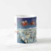 SANKT u. PFERDESCHLITTEN durch SHARON SHARPE Kaffeetasse (Mittel)