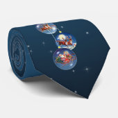 SANKT- u. REN-VERZIERUNG durch SHARON SHARPE Krawatte (Gerollt)