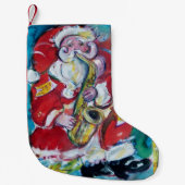 SANKT U. SAX, WEIHNACHTSParty Kleiner Weihnachtsstrumpf (Vorderseite)