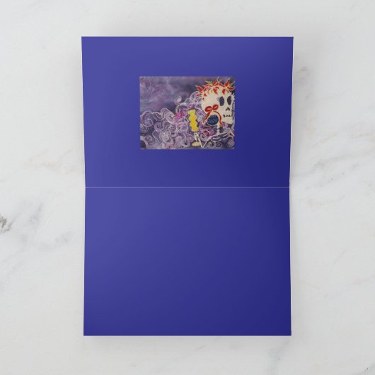 Sankt u. Sohn Feiertagskarte (Innenseite)