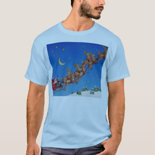Sankt- und Ren-Shirt T-Shirt