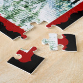 Sankt und sein Renpuzzlespiel Puzzle (Seite)