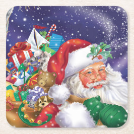 Sankt-Untersetzer Rechteckiger Pappuntersetzer