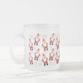 Sankt Vintager Gnome-GlasweihnachtsTasse Mattglastasse (Links)