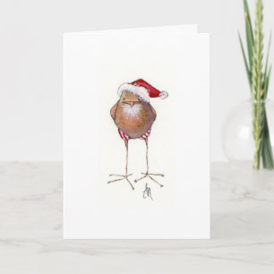 Sankt-Vogel Weihnachtskarte Feiertagskarte