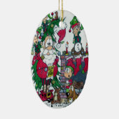 Sankt waren auf Streik!!! Keramikornament (Rechts)