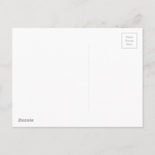 Sankt-Weihnachten Feiertagspostkarte (Rückseite)