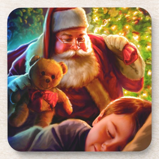 Sankt-Weihnachten Untersetzer (Vorderseite)