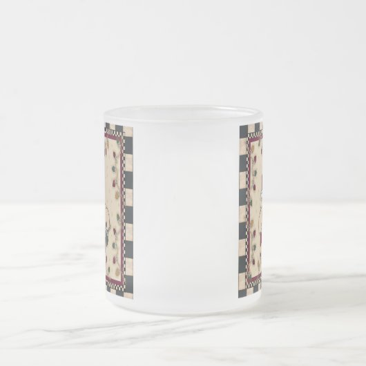 Sankt-Weihnachtsglühlampe-Tasse Mattglastasse (Mittel)