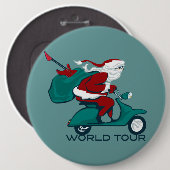 Sankt Weltausflug-Roller Button (Vorne & Hinten)