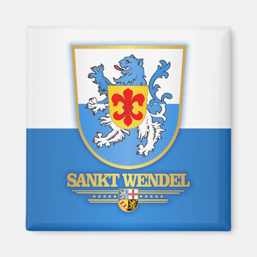 Sankt Wendel Kreis COA Magnet (Vorne)
