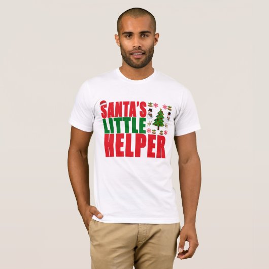 SANKT WENIG HELFER-WEIHNACHTEN. .png T-Shirt (Vorne ganz)