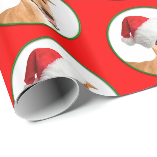 Sankt-Windhund-Packpapier Geschenkpapier (Rolleneckpunkt)