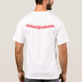 Sanktgetränke und -antriebe T-Shirt (Rückseite)