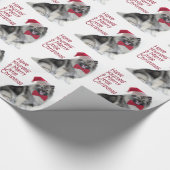 Sanktkeeshond-Packpapier Geschenkpapier (Ecke)