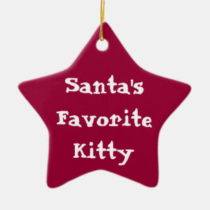 SanktlieblingsMiezekatze Orna Keramik Ornament