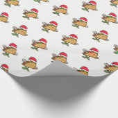 SanktTaco, der Geschenk-Papier einwickelt Geschenkpapier (Ecke)